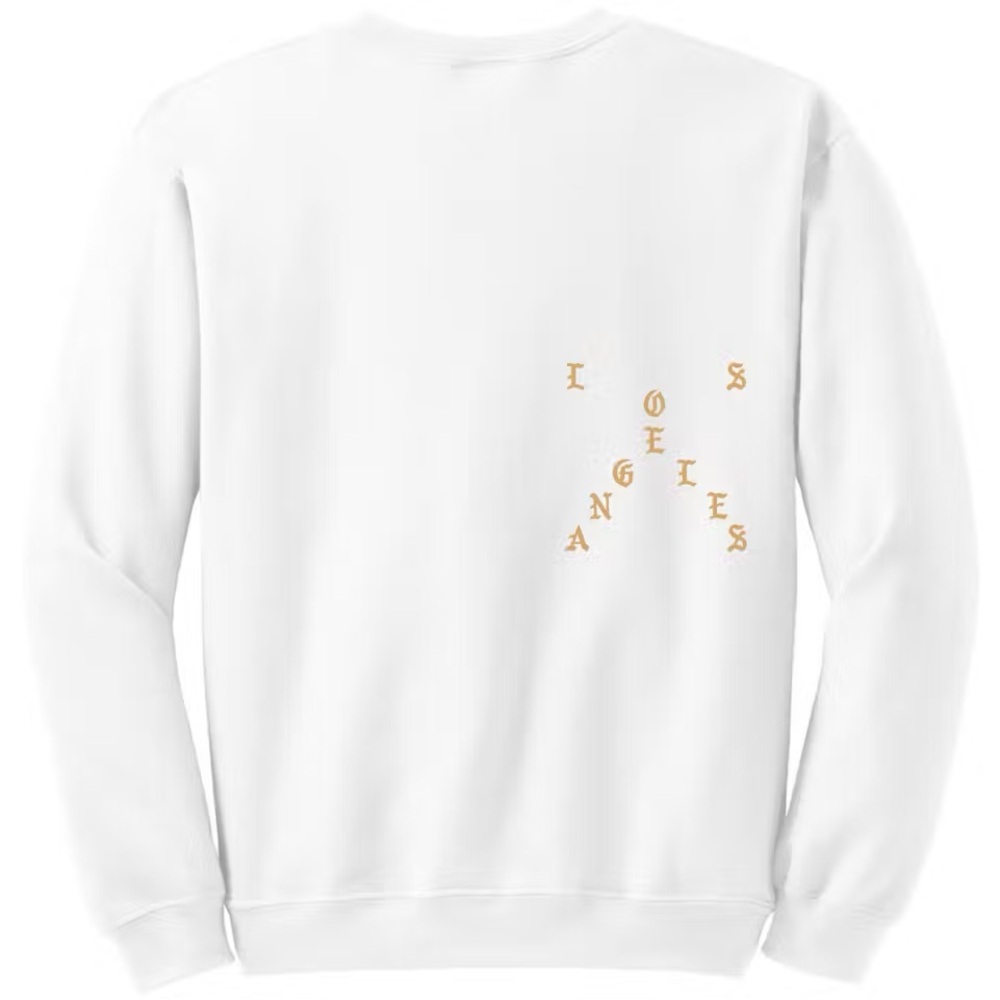 Kanye West Los Angeles Pablo pop up “Who Your Real Friends” Sweater